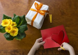 Cadeaux pour la saint valentin, la fête des amoureux - coeur